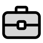 Briefcase Detailed SVG Icon